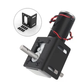 5840-31ZY Worm Gear Self-locking Motor DC 12V 24V Double Long Shaft Diameter 8mm