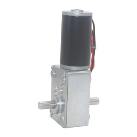 5840-31ZYS Turbo Worm Gear Motors Double Output Shaft Curtain Machine Billboard