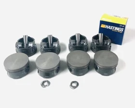 Flat Top Pistons & Ring compatible with 2002-09 GM Chevrolet 6.0L LQ9 LS2 L76
