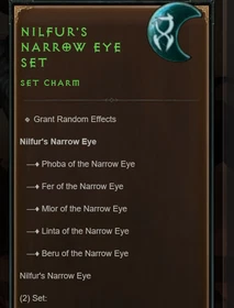 💥Diablo 4💥SET / UNIQUE TALISMANS🔥CHARMS 🔥 SEALS  Season 13 of Reckoning D4