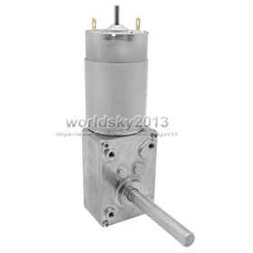 12V 24V 5840-555 Long Shaft Turbo Worm Gearbox Speed Reduction Gear Motor &Phi;8x51