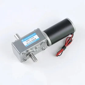 12v 24v DC Worm Gear Motor 5840-31ZY Double Output Shaft Adjustable Speed