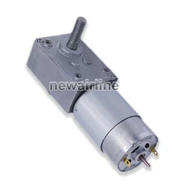 12V 24V 5840-555 M8 Screw Shaft Large Torque Metal Gearbox Turbo Worm Gear Motor