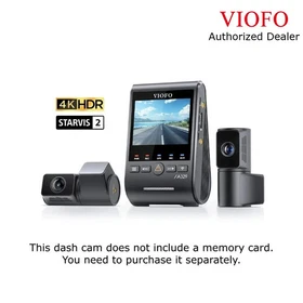 VIOFO A329T 3CH 4K+2K+2K, Telephoto 4x Zoom, Triple STARVIS 2, WiFi 6
