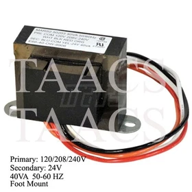 Jard Mars Transformer Primary:120/208/240V Secondary:24V Output 40VA Foot Moun