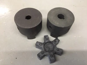 Lovejoy Flexible L100 Type Jaw Coupler & Rubber Spider (pick bore size)