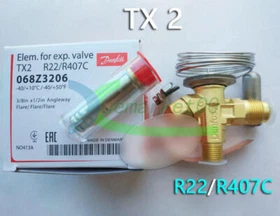 1PC DANFOSS TX2 TEX2 068Z3206 068Z3209 R22/R407C Expansion Valve NEW