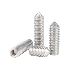 10/50 Hex Hexagon socket Allen Head Tapered Cone Point Grub Set Screw M2-M12 10/50 Hex Hexagon socket Allen Head Tapered Cone Point Grub Set Screw M2-M12