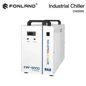 S&A CW5000 CO2 Industrial Water Chiller for 100W 120W CO2 Laser Cutting Machine