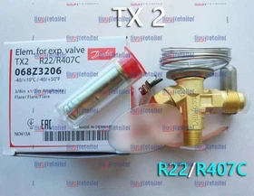 1PC DANFOSS TX2 TEX2 068Z3206 068Z3209 R22/R407C Expansion Valve NEW
