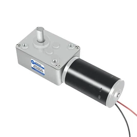 5840-31ZY Right-Angle Worm Gear DC Reduction Motor 12V-24V Small Motor