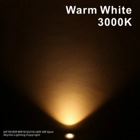 6 Pack Led Spot Light Bulb GU5.3 120V 5 Watts Equal to 35W Halogen MR16 Lamp Cup