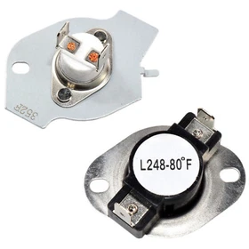 Dryer Thermostat Thermal Fuse CutOff Kit for Whirlpool 1-7 CE GE JL JW LE Series