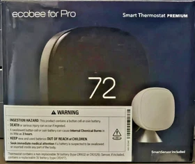 NIB SEALED Ecobee Thermostat Ecobee3 LITE ESSENTIAL ENHANCED PREMIUM PRO CHOOSE