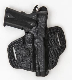On Duty Conceal RH LH OWB Leather Gun Holster For Beretta Nano w/ CT Laserguard