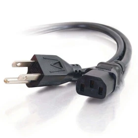 18 AWG Universal Power Cord (NEMA 5-15P to IEC320C13) (TAA Compliant)-C2G
