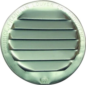 Maurice Franklin RL-100 Aluminum Round Screen Louver Air Vent -Multi Size & Qty