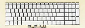 New for HP Pavilion 15-cs 15-cs0000 Series keyboard Backlit Russian RU Silver