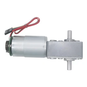 DC12V 24V 5840-555S Dual Shaft Turbo Worm Gear Motor With Encoder Hall Sensor