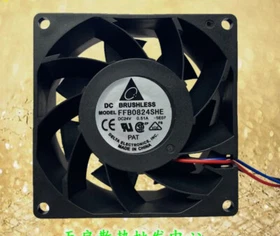 New Delta FFB0824EHE/VHE/SHE industrial cooling fan 8CM 8038 24V inverter