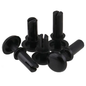 Quality Black Plain Nylon Snap Studs Various Sizes and Lengths Rivet