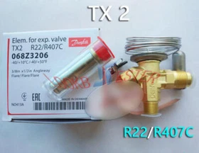 1PC DANFOSS TX2 TEX2 068Z3206 068Z3209 R22/R407C Expansion Valve NEW