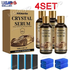 1-5SET New Crystal Serum &ndash; Advanced Graphene Ceramic Coating for Cars 100ML