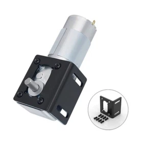 5840-555 Worm Gear Reduction Brushed Motor DC12V24V Reversible Self-locking Gear