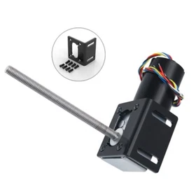 Threaded M8 Shaft 5840-3650 Worm Gear Brushless Motor DC12V24V Self-locking Gear