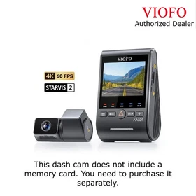 VIOFO A329T 2CH 4K 60FPS+2K Telephoto Camera