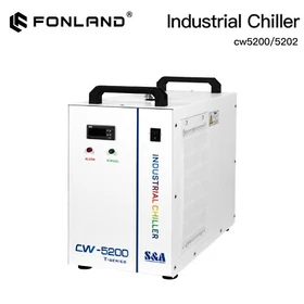 S&A CW5200 CW5202 CO2 Industrial Water Chiller for CO2 Laser Cutting Machine