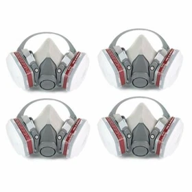 17 in1 Half Face Gas Mask Facepiece Spray Painting Respirator Safety Suit F 6200