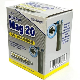 Nu-Calgon 4179-20 Includes 12 -20g Mag 20 CO2 Cartridges