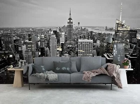 3D New York City ZHUA46629 Wallpaper Wall Murals Removable Self-adhesive Ann