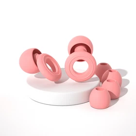 Reusable Silicone Ear Plugs Noise Cancelling Earplugs Protector Study Sleep Swim
