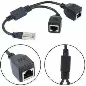 4XCAT5ESPLITTER 4XEM Splitter Cable Adapter #3