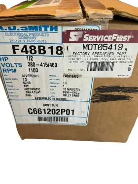 380-415 A. O. SMITH Electric Fan Motor Rpm