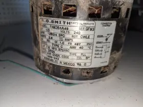 51-23103-06 A. O. SMITH Rheem Blower Motor