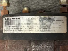 F42F66A50 A. O. SMITH Condenser Fan Motor York Coleman