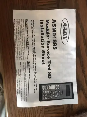 ASM01895 AAON Modular Service Tool #3