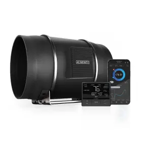 AI-CLT12 AC INFINITY Cloudline Pro Inline Duct Fan Humidity