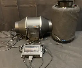 AI-CLT4 AC INFINITY Cloudline Pro Inline Duct Fan Filter