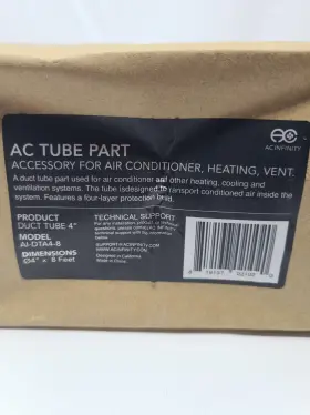 AI-DTA4-8 AC INFINITY Duct Tubing