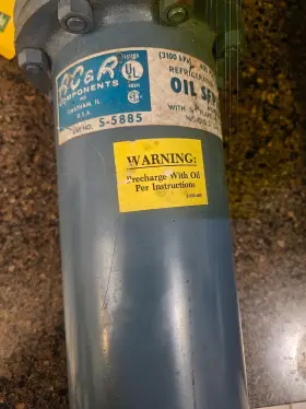 S-5585 AC R Refrigerant Oil Seperator Ods