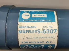 S-6307 AC R Ods Gas Connection Refrigeration Discharge Line #2