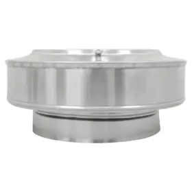 313102185194 ACTIVE VENTILATION Vent Pipe Cap Mill Finish