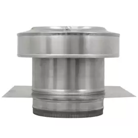 705353131813 ACTIVE VENTILATION Round Roof Jack Mill Finish