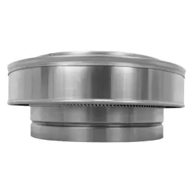 843951010977 ACTIVE VENTILATION Vent Pipe Cap Mill Finish