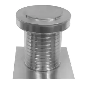 KV-10-TP ACTIVE VENTILATION Roof Vent Round Top Corrosion #2