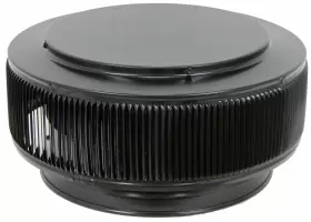 AV-12-PVC-BL ACTIVE VENTILATION PRODUCTS Aura Exhaust Vent